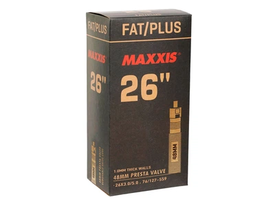 Камера для велосипеда 26"x3.00/5.00" Maxxis Fat/Plus (76/127-559) FV 48мм