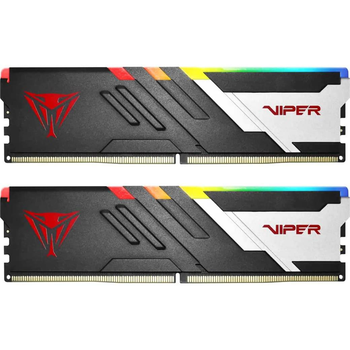 Модуль пам'яті Patriot DDR5 32GB (2x16) 6400MHz Viper Venom RGB (PVVR532G640C32K)
