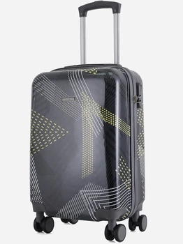 Чемодан Semi Line DAS302323 20" 44 л Black Pattern (T5651-1)