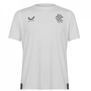 Футболка Castore Rangers FC Travel T-Shirt White, S (44) (11864787)