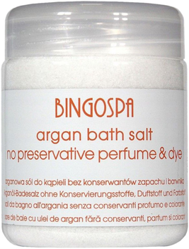 Сіль для ванни Bingospa Argan Bath Salt 550 г (5901842006579)