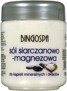 Сіль для ванни Bingospa Magnesium Sulphate 600 г (5901842006395)