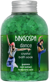 Кристали для ванни Bingospa Bath Crystals With Guarana 650 г (5901842007415)