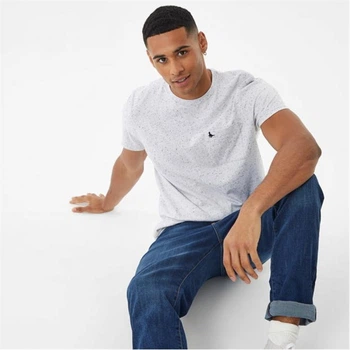 Футболка Jack Wills Croftdown Neppy T-Shirt Ecru, XS (42) (11864259)