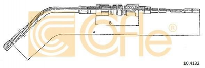 Трос ручника COFLE 104132 BMW 3 Series 34411159048