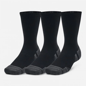 Носки Under Armour UA Performance Tech 3pk Crew Черный 3 пары L (1379512-001 L)