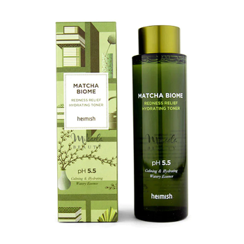 Тонер для обличчя Heimish Matcha Biome Redness Relief Hydrating Toner з чаєм матча, 150 мл