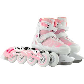 Роликовые коньки Action 2 в 1 Riply Рожеві 29-32 (153B5/2IN1PINK29-32)