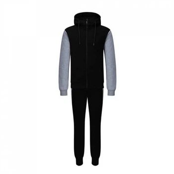 Спортивный костюм Donnay Fleece Zip Sn99 Black, XL (50) (11851126)