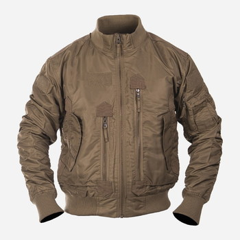 Куртка тактична чоловіча MIL-TEC US Tactical Flight Jacket 10404619 S 106 Dark Coyote (2000980619245)