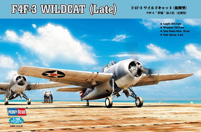 Літак Hobby Boss 80327 Літак F4F-3 Wildcat (Late) (6939319203274)