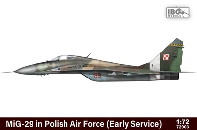 Літак IBG 72903 МіГ-29 in Polish Air Force Early Service (5907747902114)