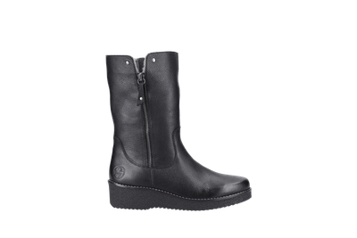 Напівчобітки утеплені жіночі Rieker 36 чорний (Y4653-00/36/ЦО0007394)