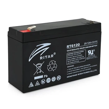 Аккумулятор мультигелевый Ritar RT6120A 6V 12 Ah AGM VRLA