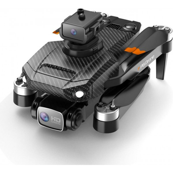 Квадрокоптер XKJ P8 Pro Carbon – дрон с 8K и HD камерами , GPS, FPV, предотвращение помех, до 2 км, до 20минут в кейсе