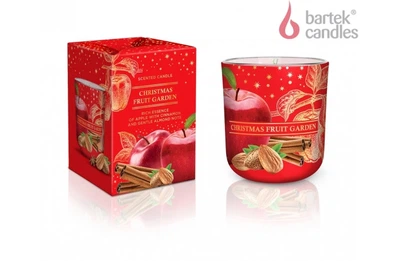 Свеча ароматическая Bartek Christmas Fruit Garden 150G