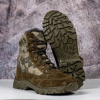 Демисезонные Берцы Тактические Ботинки Мужские Кожаные 43р (28,5 см) MBD-000037-RZ43