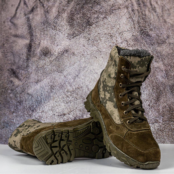 Демисезонные Берцы Тактические Ботинки Мужские Кожаные 43р (28,5 см) MBD-000037-RZ43