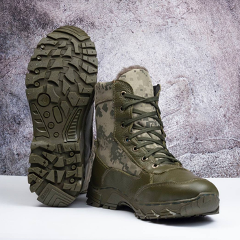 Демисезонные Берцы Тактические Ботинки Мужские Кожаные 42р (28 см) MBD-000041-RZ42