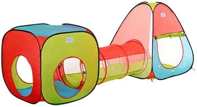 Палатка детская игровая с тонелем M2958 230х78х91 см