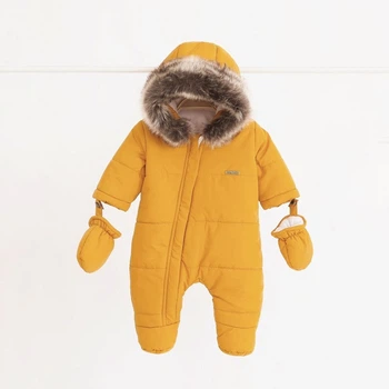 Зимний комбинезон для детей Magbaby Аляска 6-9 месяцев Желтый 74 см (103142)