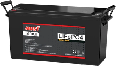 Аккумуляторная батарея Must LiFePO4 12.8V 100Ah (YT32858)