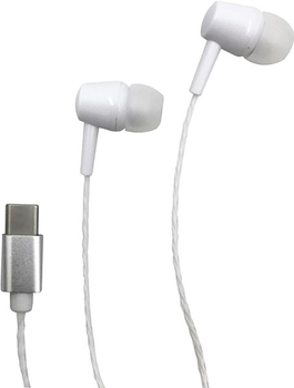 Навушники Media-Tech Magicsound USB-C White (MT3600W)