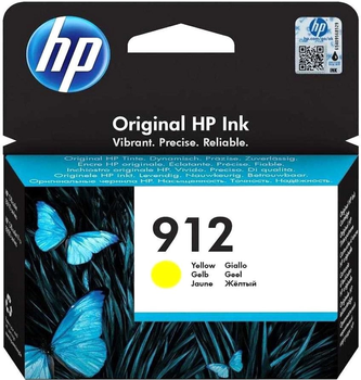 Картридж HP No.912 OJ Pro 8013/8023 Yellow (3YL79AE)