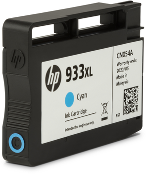 Картридж HP No.933 XL OJ 6700/7612 Premium Cyan (886111749072)