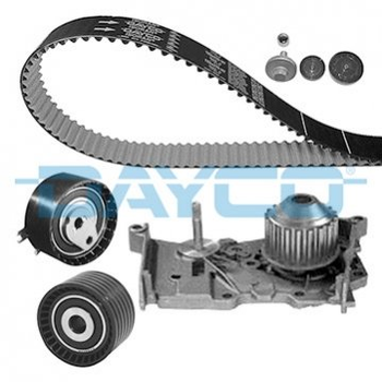 Комплект ГРМ DAYCO KTBWP4601 Renault Clio, Megane, Kangoo, Logan, Laguna, Scenic, Sandero, Duster, Fluence; Dacia Logan, Duster; Nissan Kubistar 119A00397R