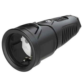 Кабельна розетка 16A/250V/2P+E/IP20 виробник PCE 2510-ssw