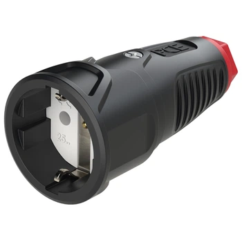 Кабельна розетка 16A/250V/2P+E/IP20 виробник PCE 2510-sr