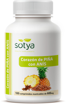 Suplement diety Sotya Corazon Pina 100 tabletek (8427483007609)
