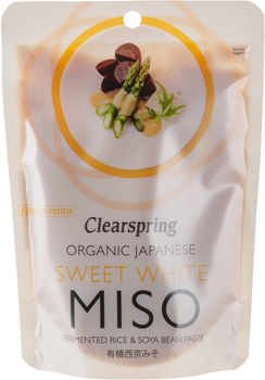 Паста Місо Clearspring Солодка біла Органічна 250 г (5021554000747)