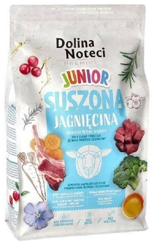 Сухий корм Dolina Noteci Premium Junior з ягнятиною для цуценят і молодих собак усіх порід 4 кг (DLPDNTKAS0012)