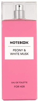 Туалетна вода для жінок Notebook Peony & White Musk For Her 100 мл (8004995638387)