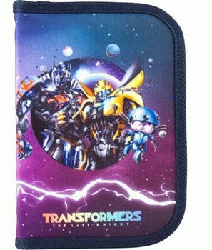 Пенал твердий одинарний 621-1 Transformers 20х14 х 3.5 см Kite