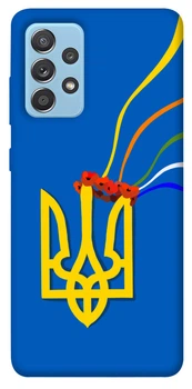 TPU чохол Demsky Квітучий герб для Samsung Galaxy A52 4G / A52 5G