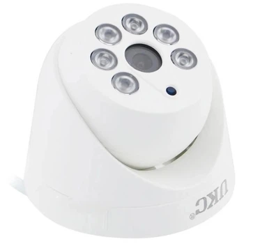 Проводная AHD камера виденаблюдения 4 MP UKC Z01 3.6 мм White (3255)