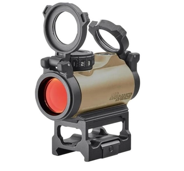 Коліматор SIG SAUER ROMEO-MSR COMPACT FDE RED DOT SIGHT, 1X20MM, 2 MOA RED DOT