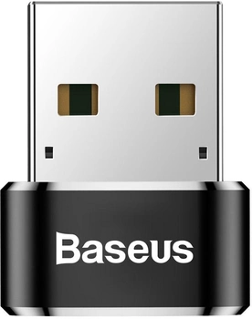 Przejściówka Baseus Female Type-C to USB Czarny (CAAOTG-01)