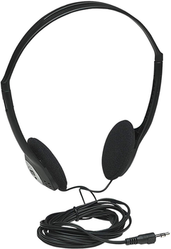 Słuchawki Manhattan Stereo Headphones Czarny (0766623177481)