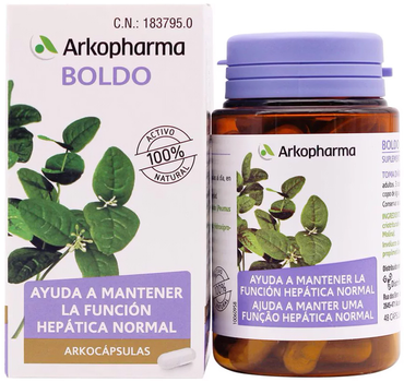 Suplement diety Arkopharma Boldo 48 kapsułek (3578835310436)