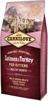 Корм для котят Carnilove Salmon & Turkey Kitten