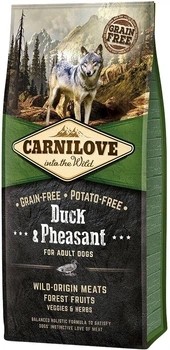 Сухий корм для дорослих собак Carnilove Duck&Pheasant