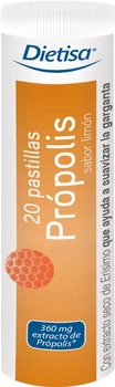 Suplement diety Dietisa Pastillas Propolis 20 pastylek (3175681147003)