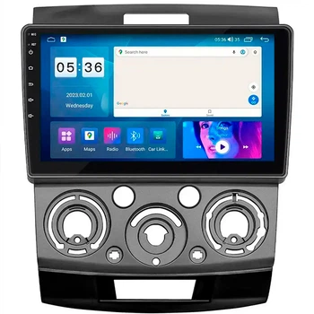 Магнитола Lesko для Ford Ranger II Рестайлинг 2009-2011 IPS 9" 4/64Gb CarPlay 4G Wi-Fi GPS Prime DSP процессор