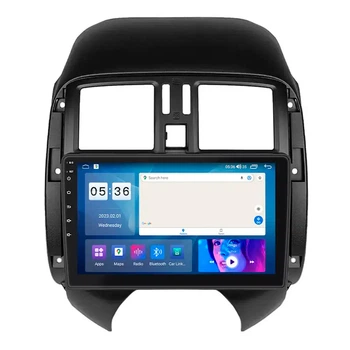 Магнитола Lesko для Nissan Versa II Рестайлинг 2014-2019 IPS 9" 4/64Gb CarPlay 4G Wi-Fi GPS Prime Ниссан Верса