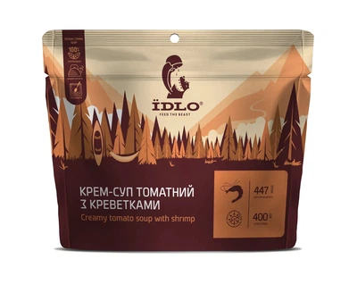 Сушені продукти ЇDLO Крем-суп томатний з креветками