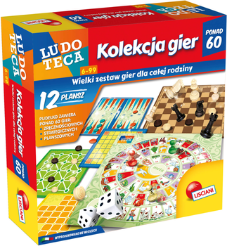 Набір настільних ігор Ludoteca з 60 ігор (8008324089819)